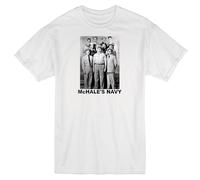 SEGY8876S McHALE'S Navy Ernest BORGNINE Tim Conway Comedy T-Shirt White XL