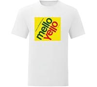 SEGY8876S Mello Yello Novelty Retro T Shirt White XL
