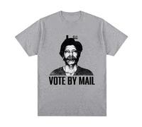 SEGY8876S Vote By Mail Ted Kaczynski T-Shirt Grey L