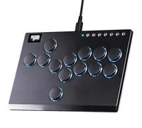 Sehawei Arcade Fight stick,13 Keys Aluminum Alloy Game Keyboard,Street Fight keypad with Turbo Functions & Custom RGB per PS4/Switch/PC/PS3/Steam （M13 black）