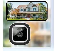 Sehawei Telecamera di sicurezza per interni 2K 3MP con finestra, WiFi dual-band 2.4/5GHz, visione notturna a colori, antiriflesso e antiriflesso, rilevamento di movimento e persona AI, sirena, SD