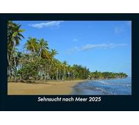 Sehnsucht nach Meer 2025 Fotokalender DIN A5: Monatskalender mit Bild-Motiven aus Fauna und Flora, Natur, Blumen und Pflanzen