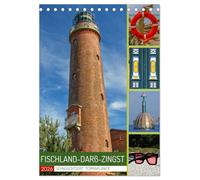 Sehnsuchtsort Fischland-Darß-Zingst (Tischkalender 2026 DIN A5 hoch), CALVENDO Monatskalender: Faszinierende Eindrücke von Land, Meer und Kultur