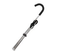 Sehuby Bastone pieghevole, sedia pieghevole con struttura stabile in acciaio inox e base antiscivolo, per attività all'aperto e anziani