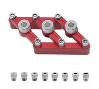Sehuby Centraggio Dowelling Jig Lavorazione Del Legno Falegnameria Foro Drill Guide,Posizionatore Foro Tassello Legno Posizionatore 2-10mm Drill Sleeve