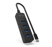 Sehuby Hub USB, 4 in 1 USB 3.0 USB/tipo C adattatore 5Gbps per trasferimento dati ad alta velocità e connessione di più dispositivi