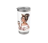 sei abbastanza donne positive motivazione donna ispiratore Bicchiere termico in acciaio inox doppia parete