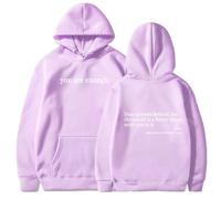 Sei abbastanza felpa con cappuccio, caro uomo dietro Mir Hoodie, Alla gente dietro di me - Il mondo è UN posto migliore felpa, Lilla, s