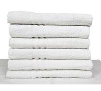 SEI asciugamani Viso in spugna di puro cotone 400 gr Albergo spa fornitura B&B