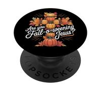 Sei Autunno-weening croce Gesù Autunno umorismo cristiano PopSockets PopGrip Adesivo