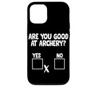 Sei bravo a tiro con l'arco Bowman Target Archer caccia con l'arco Custodia per iPhone 12/12 Pro