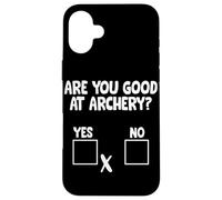 Sei bravo a tiro con l'arco Bowman Target Archer caccia con l'arco Custodia per iPhone 16 Plus