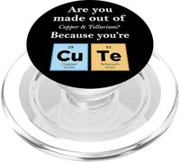 Sei carino divertente tavola periodica degli elementi Scienza 2 PopSockets PopGrip per MagSafe