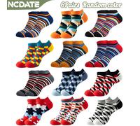 Sei casuali NCDATE per , , design a righe e color , per , estate, , inverno - e confortevole, assorbi-sudore, per uso - Un regalo divertente da condividere con famiglia e
