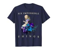 Sei Cose impossibili Vintage Alice nel Paese delle Meraviglie Maglietta