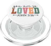 sei così amato cristiano uomini e donne cristiani cristiani PopSockets PopGrip per MagSafe