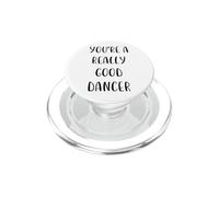 Sei davvero una brava ballerina Funny Idea White Lie Party PopSockets PopGrip per MagSafe