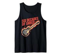 Sei decenni di Fiamme di Chitarra a brandelli Canotta