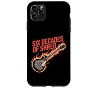 Sei decenni di fiamme di chitarra a brandelli Custodia per iPhone 11 Pro Max