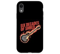 Sei decenni di fiamme di chitarra a brandelli Custodia per iPhone XR