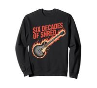Sei decenni di Fiamme di Chitarra a brandelli Felpa
