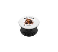 Sei Falloween Gesù Cristiano Halloween Carino Mucca & Gatto PopSockets PopGrip Adesivo
