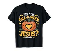 Sei Falloween Gesù Divertente Cristiano Halloween Pun Autunno Maglietta
