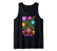 Sei fatto di un magico design floreale Canotta