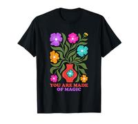 Sei fatto di un magico design floreale Maglietta
