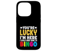 Sei fortunato che sono qui avrebbe potuto andare a bingo Custodia per iPhone 14 Pro