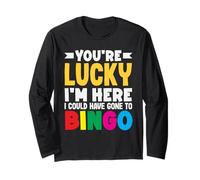 Sei Fortunato Che Sono Qui avrebbe Potuto Andare a Bingo Maglia a Manica