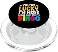 Sei fortunato che sono qui avrebbe potuto andare a bingo PopSockets PopGrip per MagSafe