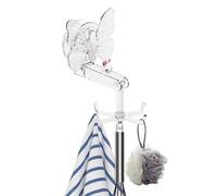 Sei ganci artigli, ganci da parete - Gruccia per borse nell'ingresso - Gancio girevole a 6 artigli, gancio girevole a 360° per guardaroba e cucina