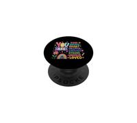 Sei gentile, coraggioso, intelligente, forte, unico, amato. PopSockets PopGrip Adesivo