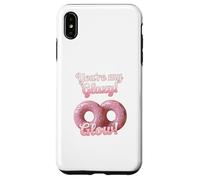 Sei Glazy Glow - Divertente gioco di parole con coppia di Custodia per iPhone XS Max