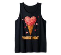 Sei Hot San Valentino Cuore Amore Gelato Fragola Canotta