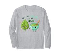 Sei Il basilico al Mio Pesto Carino Gioco di Parole Maglia a Manica