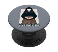 Sei il benvenuto Sorella Hong Of Nanjing Meme Servizio cinese PopSockets PopGrip Adesivo