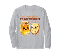 Sei Il Miele del Mio Biscotto Kawaii Foodie Love Maglia a Manica