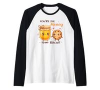 Sei Il Miele per la mia Dolce Coppia Maglia con Maniche Raglan