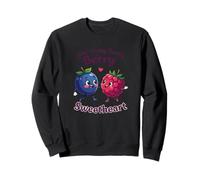 Sei Il Mio Design di Lampone di mirtilli di Berry Sweetheart Felpa