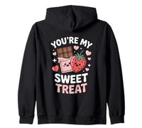 Sei Il Mio Dolce Regalo Kawaii Chocolate Love Felpa con Cappuccio