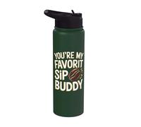 Sei il mio migliore amico di Sip Buddy Coffee Friend Stainless Steel Insulated Water Bottle