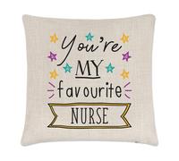 Sei il Mio Preferito Nurse Stars Lino Cuscino Cover - Divertente Migliore