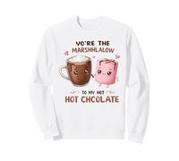 Sei Il Mio Tesoro di Cioccolata Calda Marshmallow Felpa