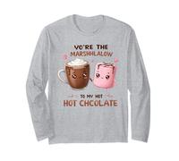 Sei Il Mio Tesoro di Cioccolata Calda Marshmallow Maglia a Manica