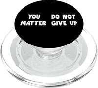 Sei importante, non arrenderti, divertente messaggio nascosto motivazionale PopSockets PopGrip per MagSafe