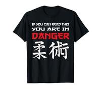 Sei in pericolo jiu jitsu jujutsu e brazilian jiu jitsu Maglietta