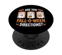 Sei innamorato di Seen Directions, Retro Teacher Halloween Ghost PopSockets PopGrip Adesivo