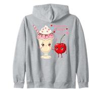 Sei la ciliegina del Mio Sundae Cute Love Felpa con Cappuccio